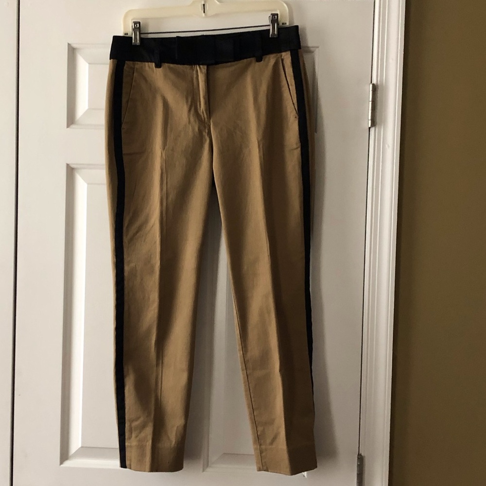 Cameron bow stretch chino pant